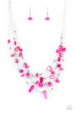 prismatic-pebbles-pink-necklace-paparazzi-accessories
