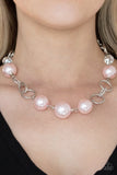 New Age Novelty - Pink Necklace - Paparazzi Accessories