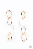 talk-in-circles-gold-post earrings-paparazzi-accessories