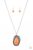 tropical-mirage-orange-necklace-paparazzi-accessories