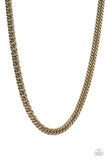 winners-circle-brass-mens necklace-paparazzi-accessories