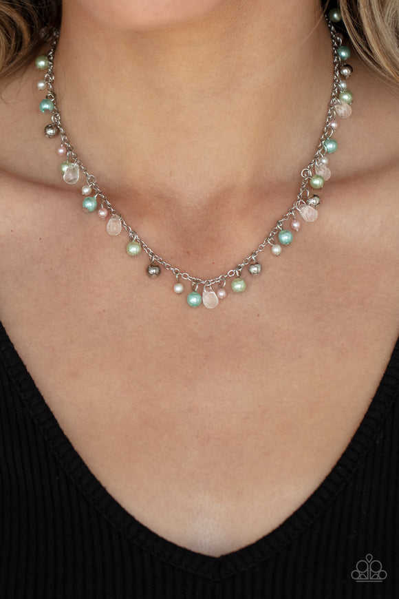Pearl Essence - Multi Necklace - Paparazzi Accessories