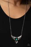 You the TALISMAN! - Green Necklace - Paparazzi Accessories