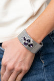 Flickering Fortune - Purple Bracelet - Paparazzi Accessories