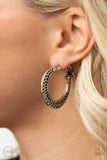 Moon Child Charisma - Silver Clip-On Earrings - Paparazzi Accessories