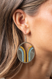 Delightfully Deco - Multi Earrings - Paparazzi Accessories