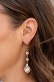 Epic Elegance - Gold Earrings - Paparazzi Accessories