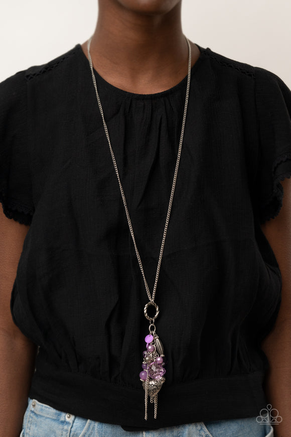 AMOR to Love - Purple Necklace - Paparazzi Accessories