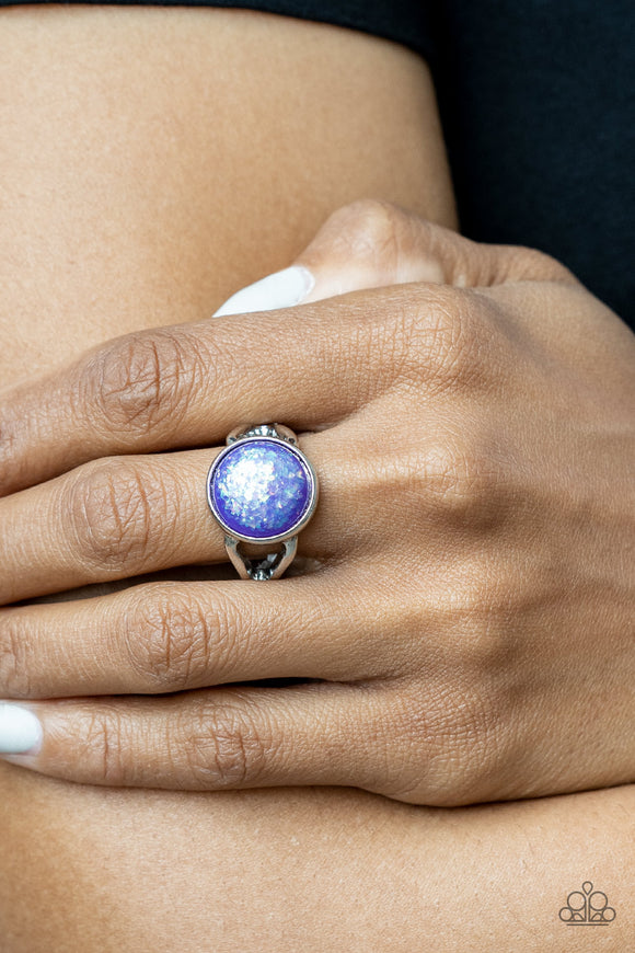 Glitter Grove - Purple Ring - Paparazzi Accessories