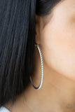 Resist The Twist - Silver Earrings - Paparazzi Accessories