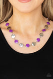 Harmonizing Hotspot - Purple Necklace - Paparazzi Accessories