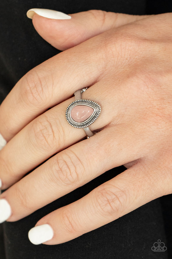 Eco Elements - Pink Ring - Paparazzi Accessories