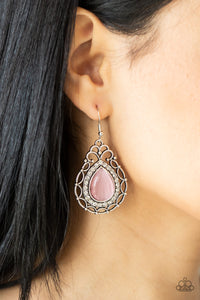 Endlessly Enchanting - Pink Earrings - Paparazzi Accessories