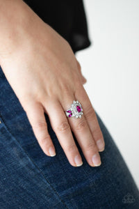 The Princess and The FROND - Pink Ring - Paparazzi Accessories