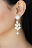 Dont Rock The YACHT - Gold Post Earrings - Paparazzi Accessories
