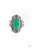 taj-mahal-trendsetter-green-ring-paparazzi-accessories
