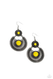 a-wild-bunch-yellow-earrings-paparazzi-accessories