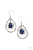 blushing-bride-blue-earrings-paparazzi-accessories