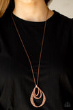 Relic Renaissance - Copper Necklace - Paparazzi Accessories