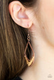 Artisan Treasure - Copper Earrings - Paparazzi Accessories