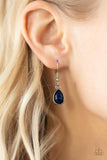 Vintage Validation - Blue Necklace - Paparazzi Accessories