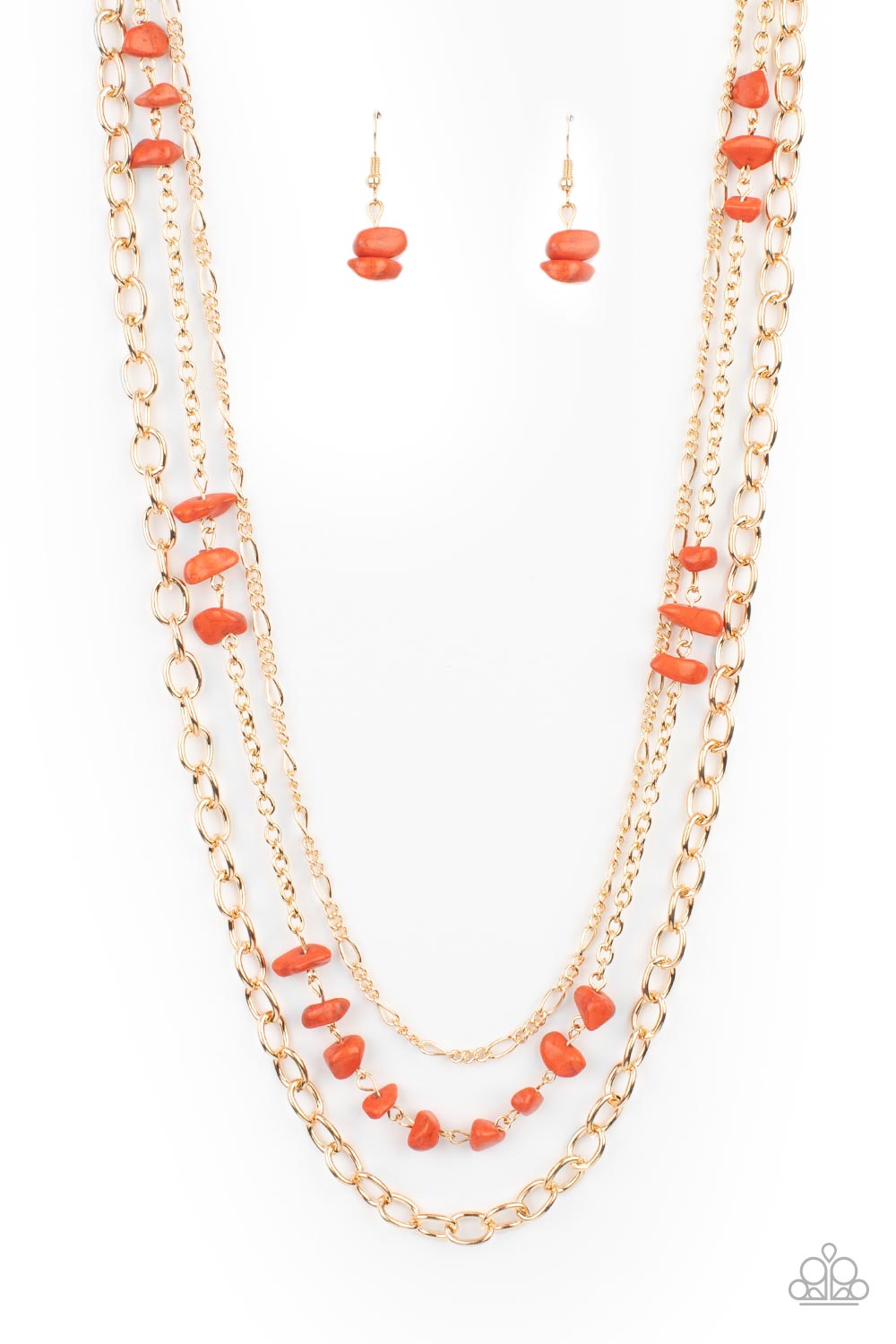 Artisanal Abundance - Orange Necklace - Paparazzi Accessories – Bedazzle Me  Pretty Mobile Fashion Boutique