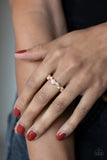 Blissfully Bella - Gold Ring - Paparazzi Accessories