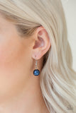 5th Avenue Fleek - Blue Necklace - Paparazzi Accessories Necklace Bedazzle Me Pretty Mobile Fashion Boutique