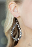 Striking RESPLENDENCE - Silver Earrings - Paparazzi Accessories