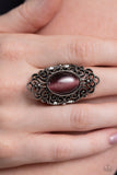 Once Upon a Meadow - Purple Ring - Paparazzi Accessories