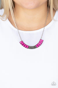 Coup de MANE - Pink Necklace - Paparazzi Accessories