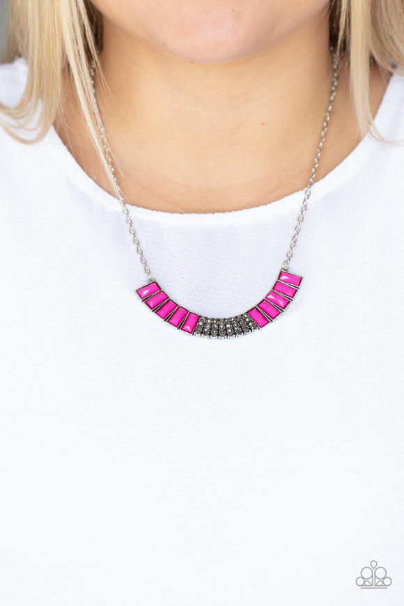 Coup de MANE - Pink Necklace - Paparazzi Accessories