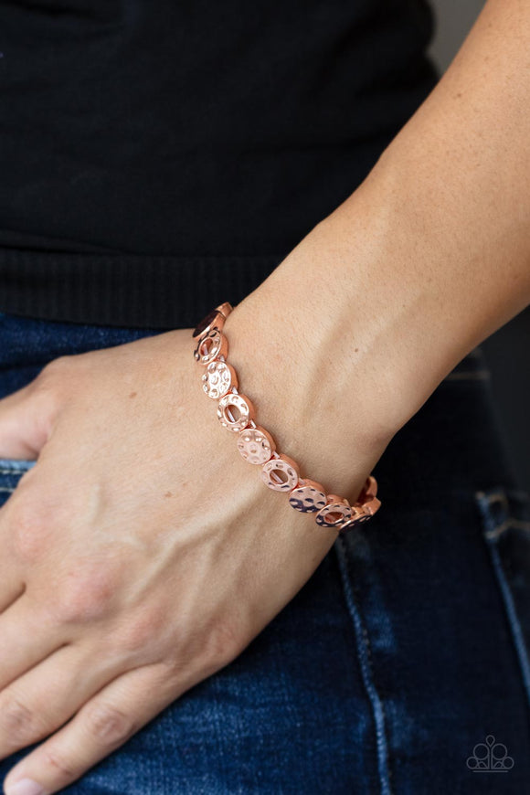 Metro Metalsmith - Copper Bracelet - Paparazzi Accessories