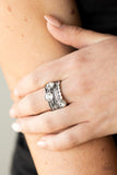 Pack It On - White Ring - Paparazzi Accessories
