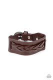 practical-pioneer-brown-bracelet-paparazzi-accessories