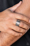 Legendary Lineup - Silver Ring - Paparazzi Accessories