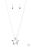 i-pledge-allegiance-to-the-sparkle-blue-necklace-paparazzi-accessories