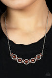 Life of The Wedding Party - Brown Necklace - Paparazzi Accessories