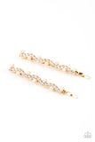 ballroom-banquet-gold-hair clip-paparazzi-accessories