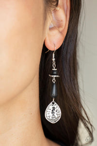 Artfully Artisan - Black Earrings - Paparazzi Accessories