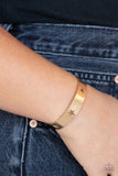 American Girl Glamour - Gold Bracelet - Paparazzi Accessories