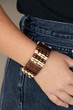 Aruba Attire - Brown Bracelet - Paparazzi Accessories