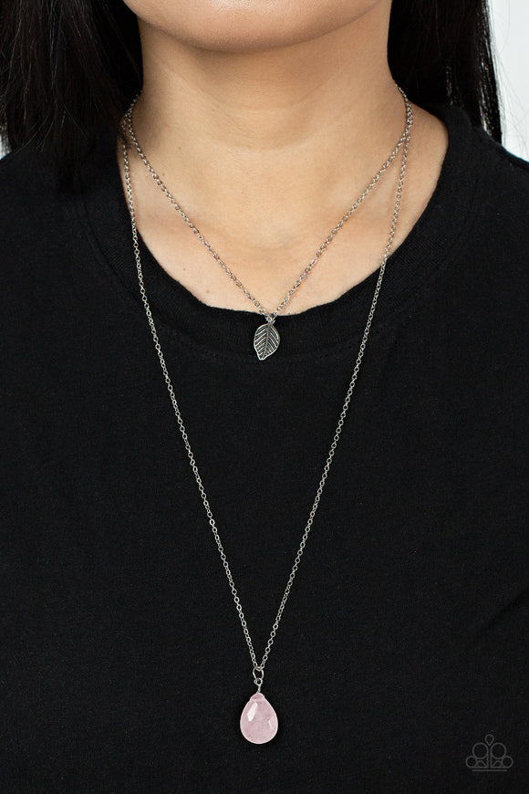 Natural Essence - Pink Necklace - Paparazzi Accessories