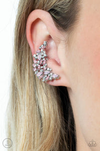 Prismatically Panoramic - Pink Post Earrings - Paparazzi Accessories