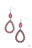 farmhouse-fashion-show-pink-earrings-paparazzi-accessories