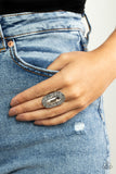 Fueled by Fashion - Silver Ring - Paparazzi Accessories