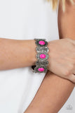 Versailles Vineyard - Pink Bracelet - Paparazzi Accessories