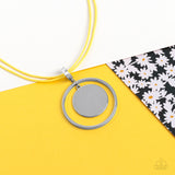 Rural Reflection - Yellow Necklace - Paparazzi Accessories