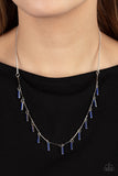 Metro Muse - Blue Necklace - Paparazzi Accessories