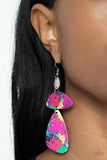SWATCH Me Now - Multi Earrings - Paparazzi Accessories